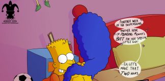 The simpsons marge bart