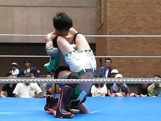 Atomic recommendet maledom japanese homemade girl wrestling