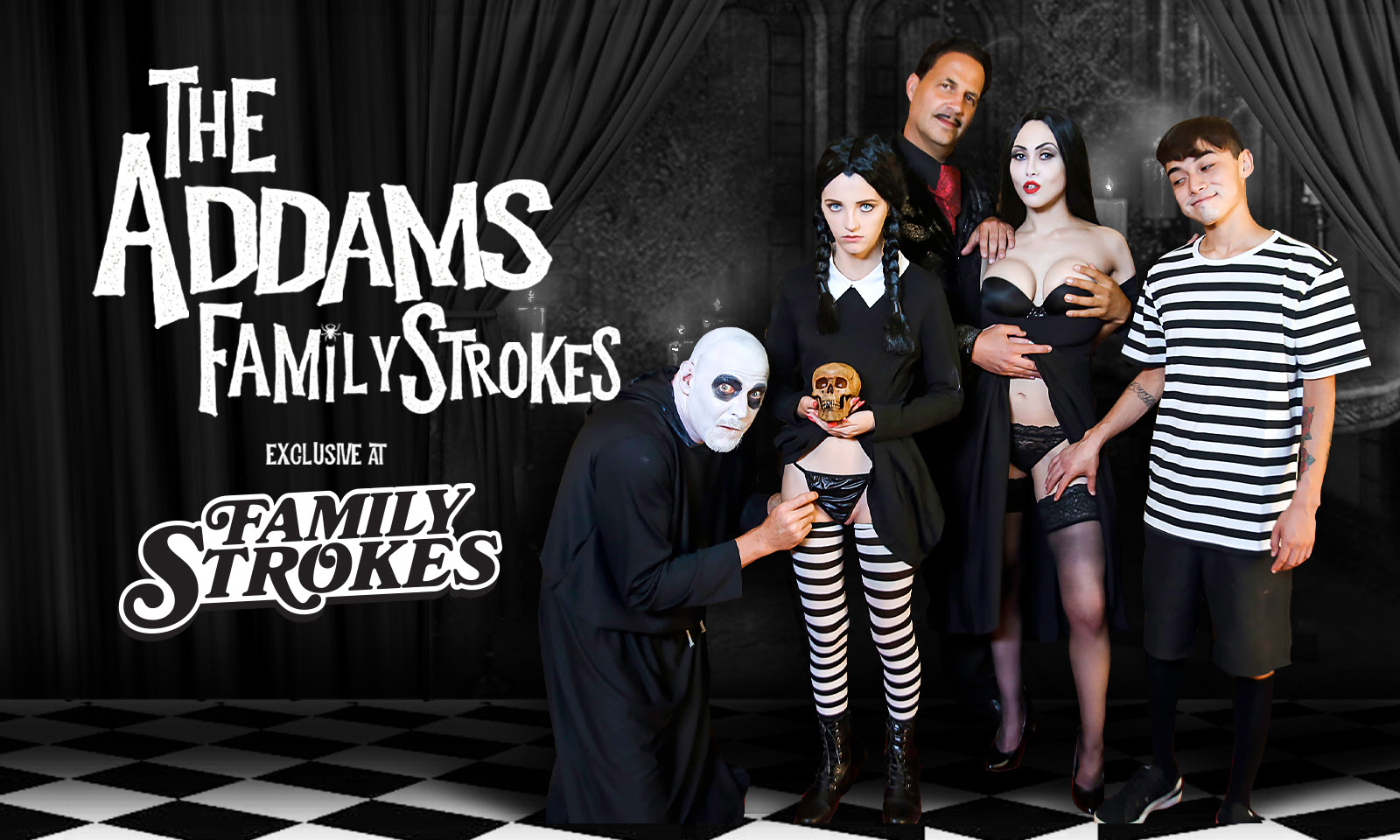 Cherry reccomend FamilyStrokes - Halloween Costume Party Ends With Creepy Family Orgy.