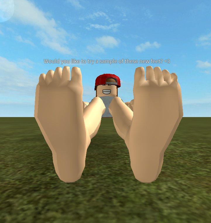 Roblox feet