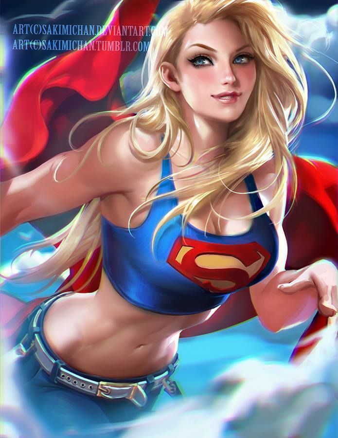 Supergirl cartoon