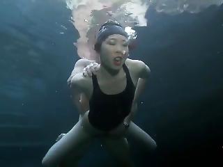 Asians underwater