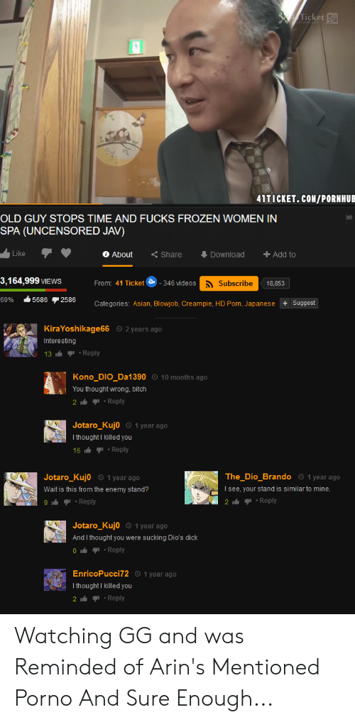 Spider recomended pornhub old