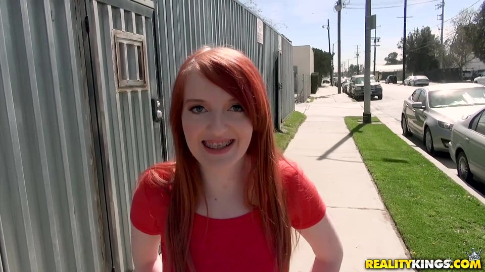 best of Redhead teen braces